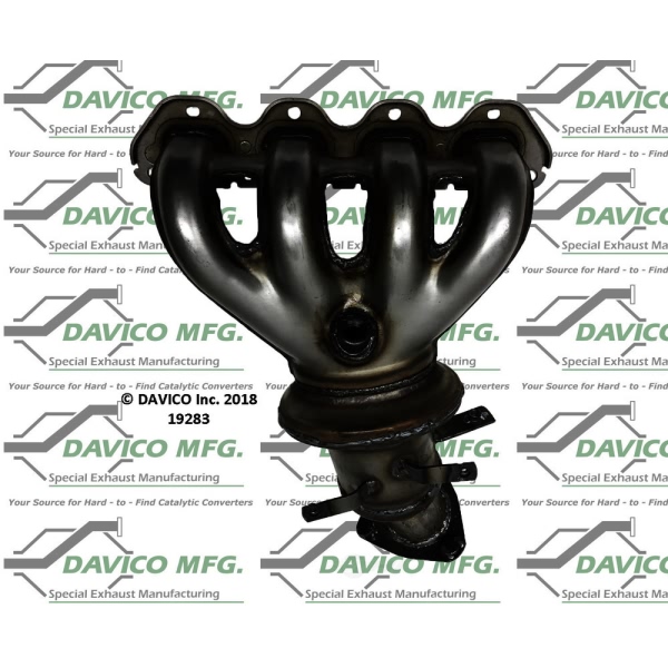 Davico Exhaust Manifold with Integrated Catalytic Converter 19283