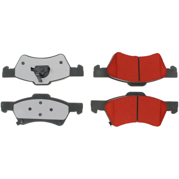 Centric Posi Quiet Pro™ Semi-Metallic Front Disc Brake Pads 500.08570