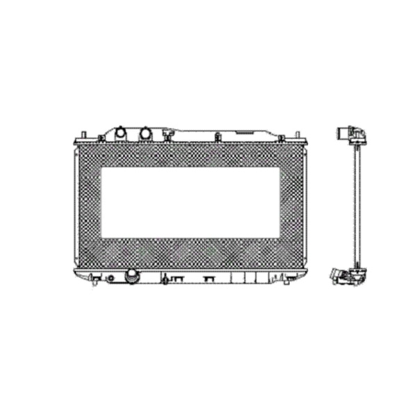 TYC Engine Coolant Radiator 2926