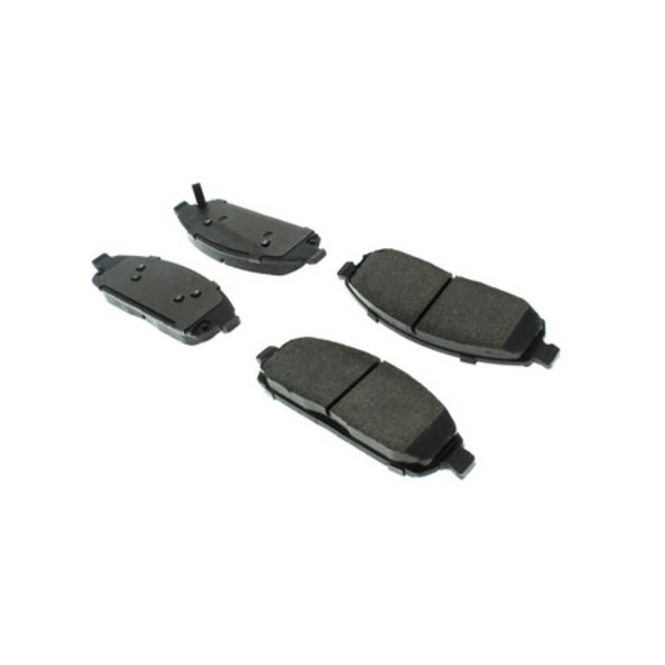Centric Posi Quiet™ Extended Wear Semi-Metallic Front Disc Brake Pads 106.10800