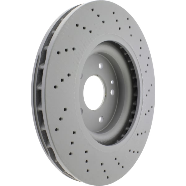 Centric SportStop Drilled 1-Piece Front Brake Rotor 128.35046