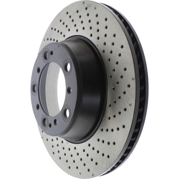 Centric SportStop Drilled 1-Piece Rear Passenger Side Brake Rotor 128.37085