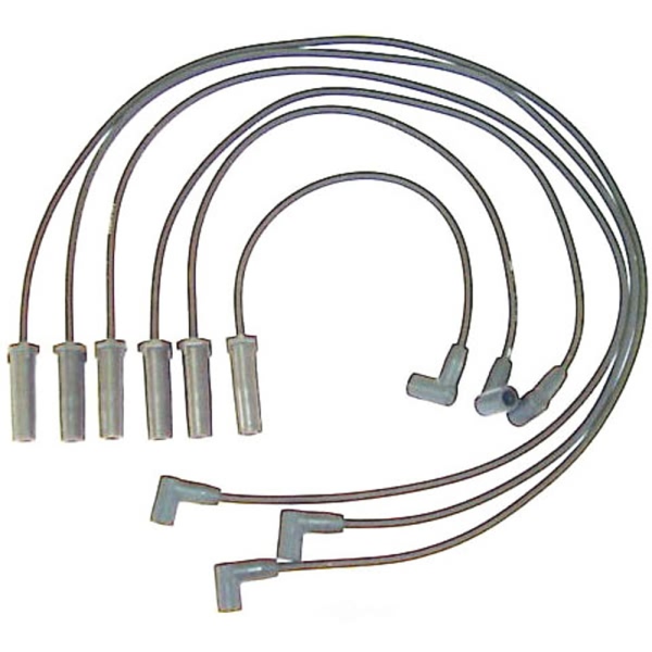 Denso Spark Plug Wire Set 671-6062