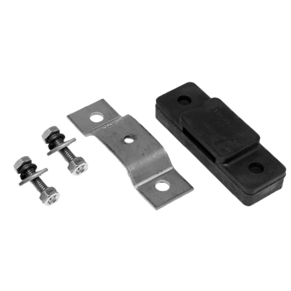 Walker Steel Rubber Silver Black Exhaust Hanger 35248