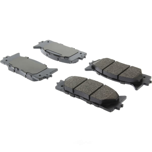 Centric Posi Quiet™ Extended Wear Semi-Metallic Front Disc Brake Pads 106.12930