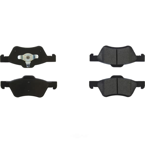 Centric Posi Quiet™ Extended Wear Semi-Metallic Front Disc Brake Pads 106.10470