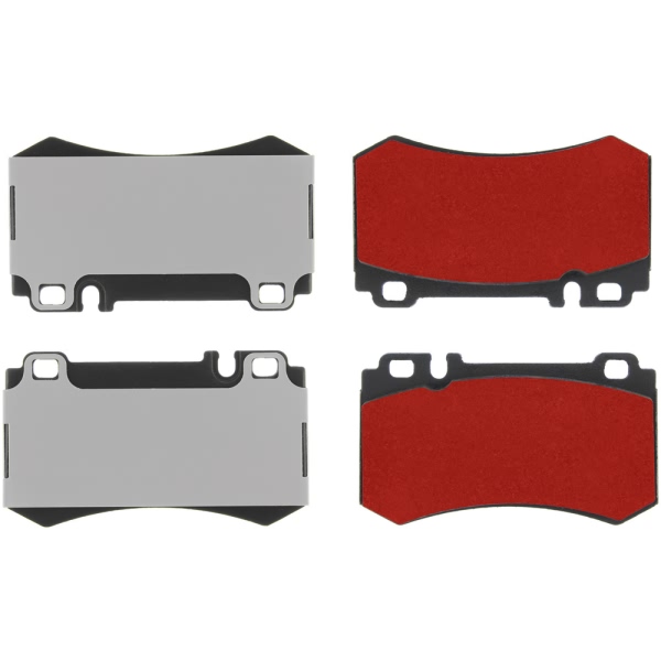 Centric Posi Quiet Pro™ Semi-Metallic Rear Disc Brake Pads 500.09840