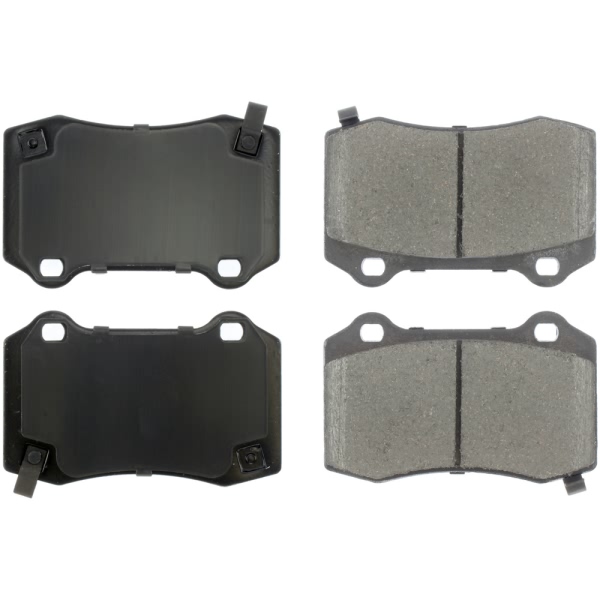 Centric Posi Quiet™ Ceramic Rear Disc Brake Pads 105.10530