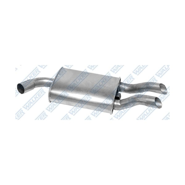 Walker Soundfx Driver Side Aluminized Steel Oval Direct Fit Exhaust Muffler 18417