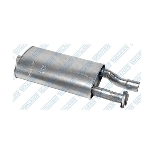 Walker Quiet Flow Stainless Steel Oval Aluminized Exhaust Muffler 21366