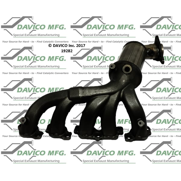 Davico Exhaust Manifold with Integrated Catalytic Converter 19282