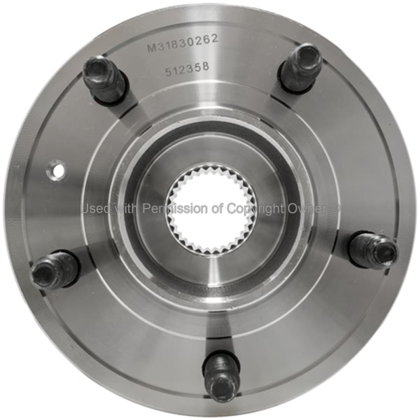 Quality-Built WHEEL BEARING AND HUB ASSEMBLY WH512358