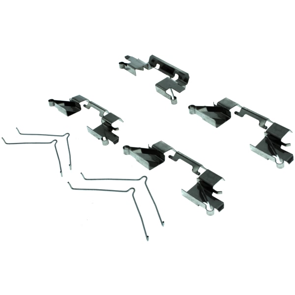 Centric Premium™ Semi-Metallic Brake Pads With Shims And Hardware 300.10940