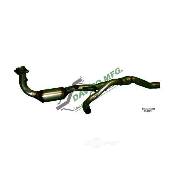 Davico Direct Fit Catalytic Converter and Pipe Assembly 193742