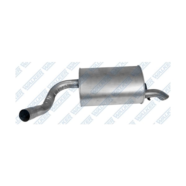 Walker Quiet Flow Passenger Side Stainless Steel Oval Aluminized Exhaust Muffler 21407