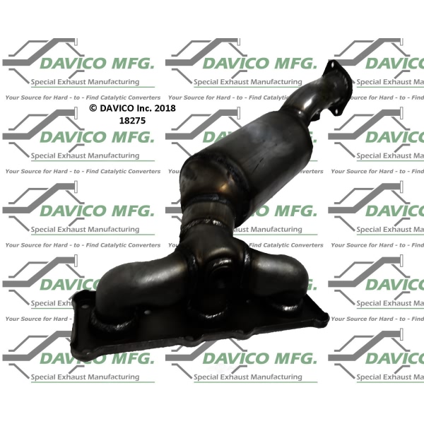 Davico Exhaust Manifold with Integrated Catalytic Converter 18275