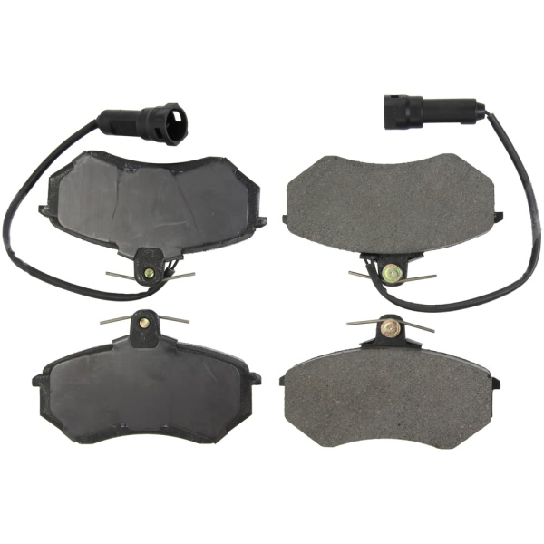Centric Posi Quiet™ Semi-Metallic Front Disc Brake Pads 104.02900