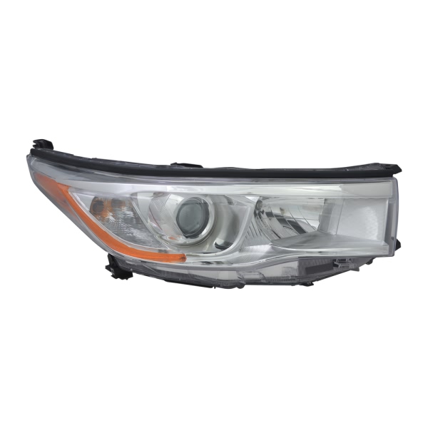 TYC Passenger Side Replacement Headlight 20-9543-00