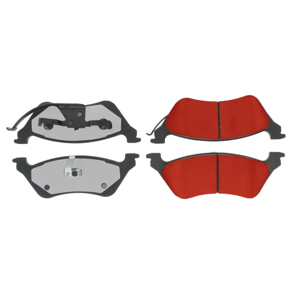 Centric Posi Quiet Pro™ Semi-Metallic Rear Disc Brake Pads 500.08580