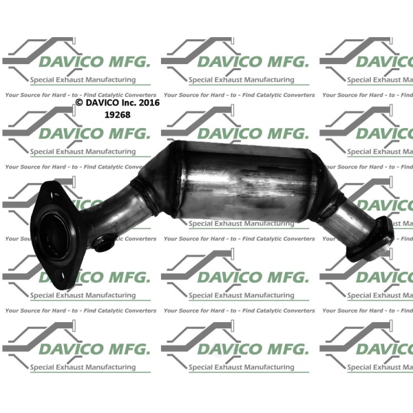 Davico Direct Fit Catalytic Converter 19268