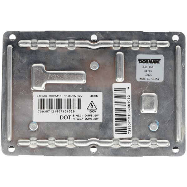 Dorman Oe Solutions High Intensity Discharge Lighting Ballast 601-051