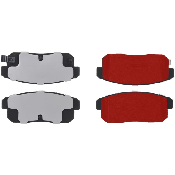Centric Posi Quiet Pro™ Semi-Metallic Rear Disc Brake Pads 500.10080