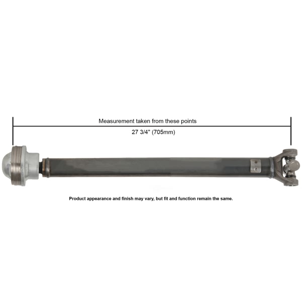 Cardone Reman Remanufactured Driveshaft/ Prop Shaft 65-9462