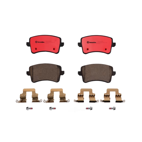 brembo Premium Ceramic Rear Disc Brake Pads P85099N