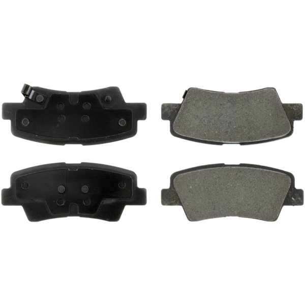 Centric Posi Quiet™ Ceramic Rear Disc Brake Pads 105.13130