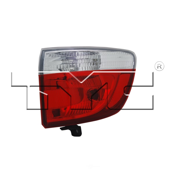 TYC Passenger Side Outer Replacement Tail Light 11-6425-00