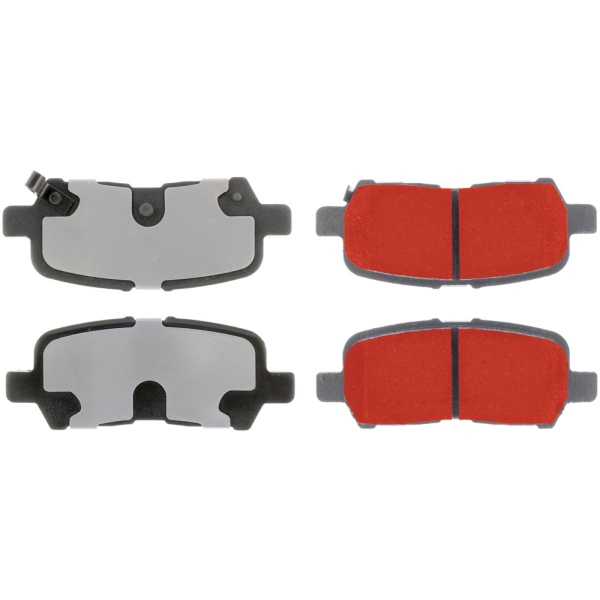 Centric Pq Pro Disc Brake Pads With Hardware 500.09990