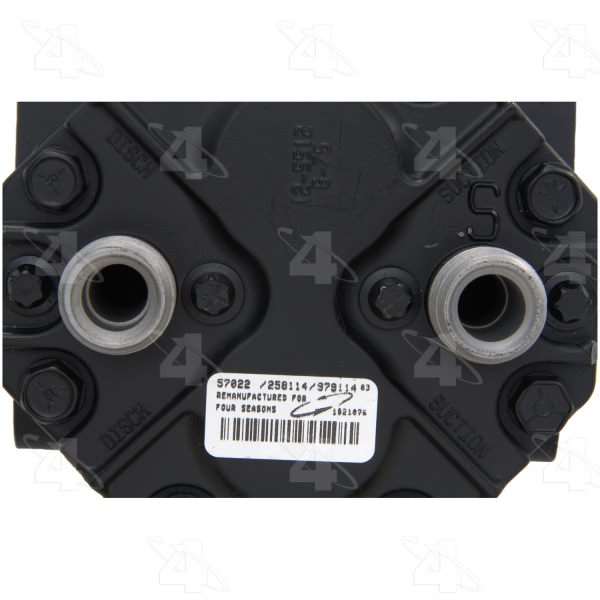 Four Seasons Remanufactured A C Compressor With Clutch 57022