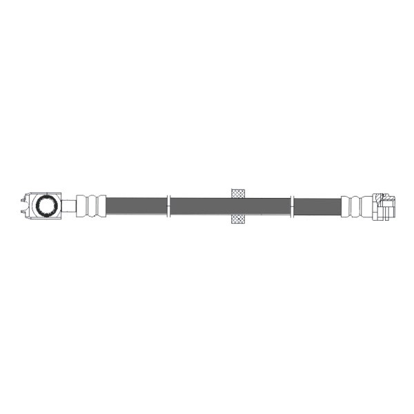 Centric Front Brake Hose 150.33035