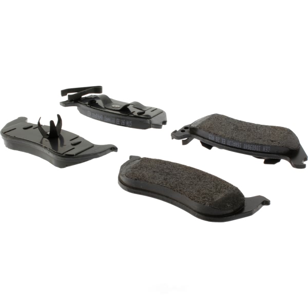 Centric Posi Quiet™ Extended Wear Semi-Metallic Rear Disc Brake Pads 106.09640