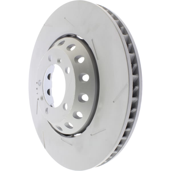 Centric SportStop Slotted 1-Piece Front Passenger Side Brake Rotor 126.37067