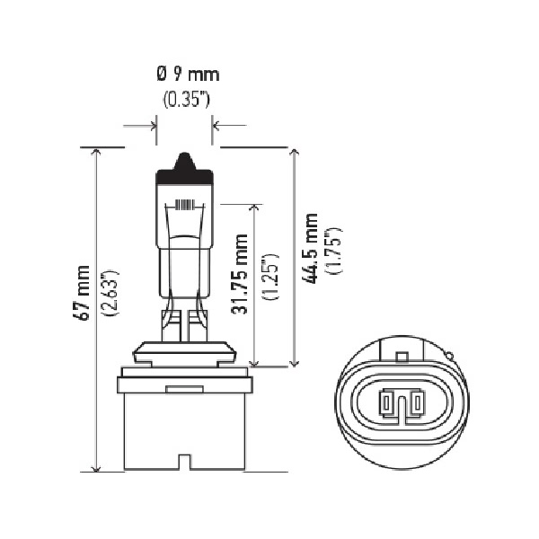 Hella 880 Design Series Halogen Light Bulb H71071212