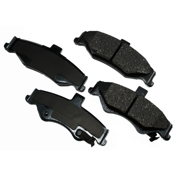 Akebono Pro-ACT™ Ultra-Premium Ceramic Rear Disc Brake Pads ACT750