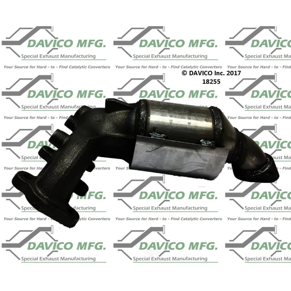 Davico Exhaust Manifold with Integrated Catalytic Converter 18255