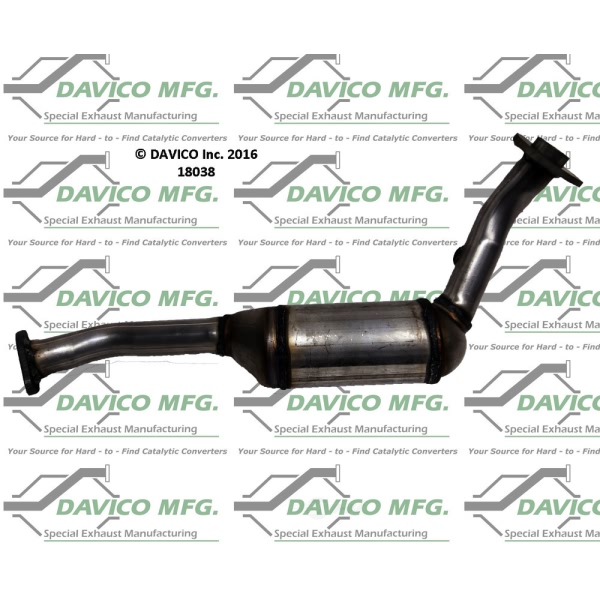 Davico Direct Fit Catalytic Converter and Pipe Assembly 18038