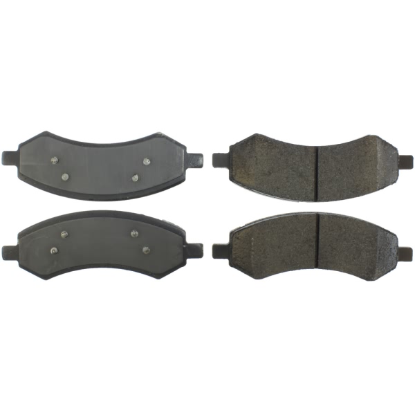 Centric Posi Quiet™ Extended Wear Semi-Metallic Front Disc Brake Pads 106.10840