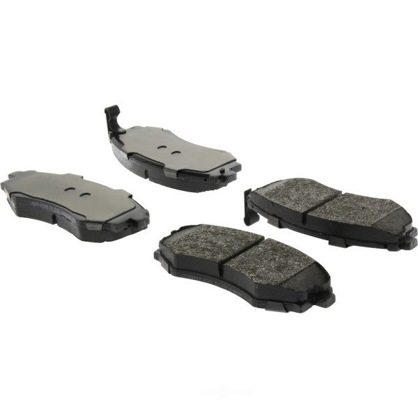 Centric Posi Quiet™ Extended Wear Semi-Metallic Front Disc Brake Pads 106.07001