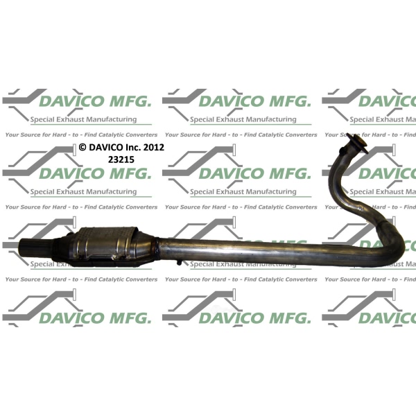Davico Direct Fit Catalytic Converter and Pipe Assembly 23215