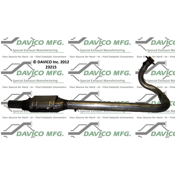 Davico Direct Fit Catalytic Converter and Pipe Assembly 23215