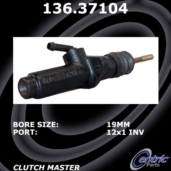 Centric Premium Clutch Master Cylinder 136.37104