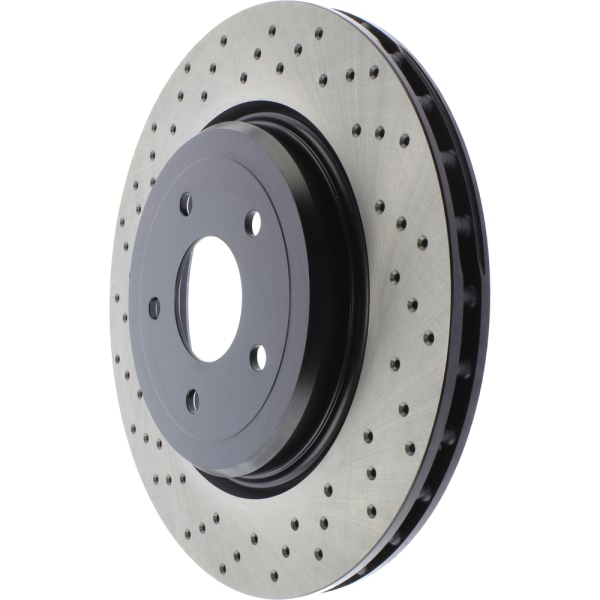 Centric SportStop Drilled 1-Piece Rear Brake Rotor 128.62103