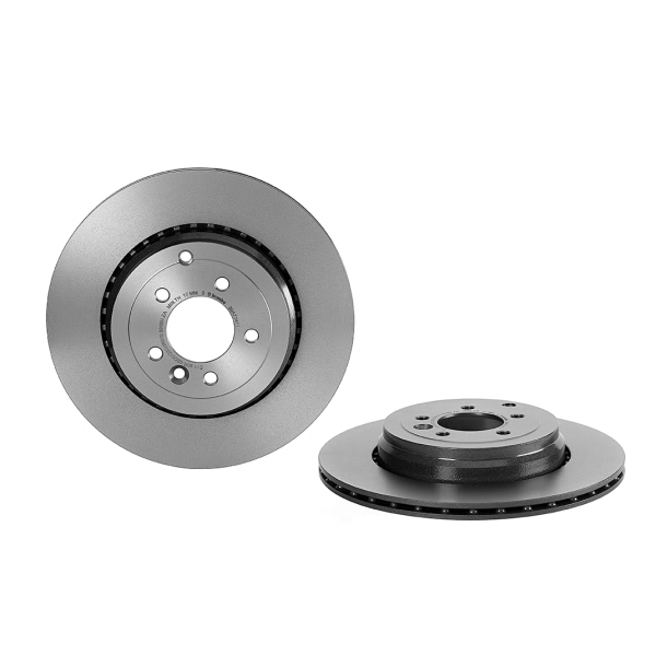 brembo UV Coated Series Vented Rear Brake Rotor 09.A774.11