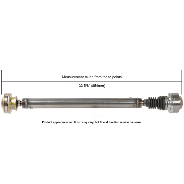 Cardone Reman Remanufactured Driveshaft/ Prop Shaft 65-3007