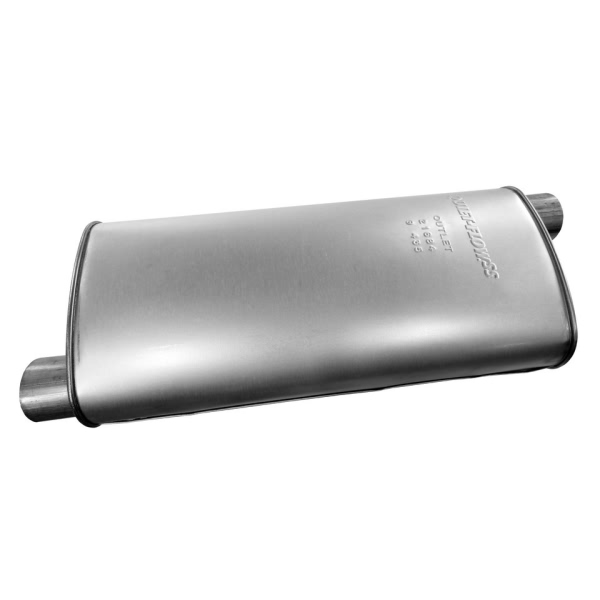 Walker Quiet Flow Stainless Steel Oval Bare Exhaust Muffler 21684