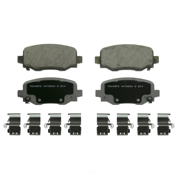 Wagner Thermoquiet Ceramic Rear Disc Brake Pads QC1734