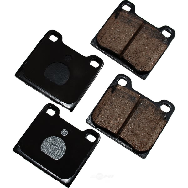 Akebono EURO™ Ultra-Premium Ceramic Rear Disc Brake Pads EUR31